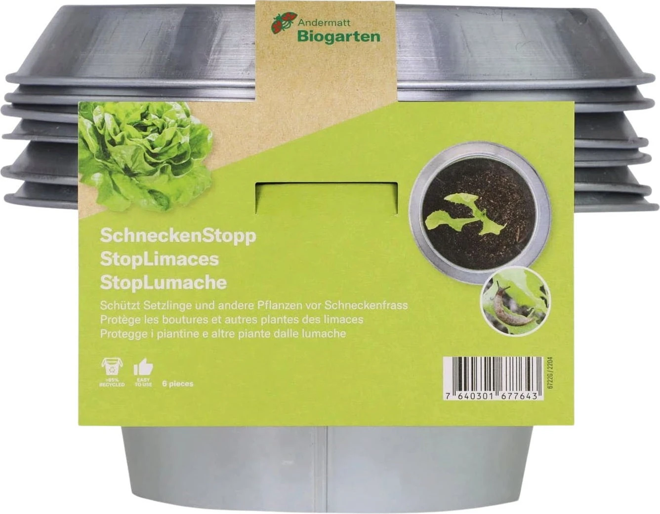 Set Di 6 Stop Lumache, FE Piccolo, Galvanizzato 1 Set Di 6 Stop Lumache, FE Piccolo, Galvanizzato