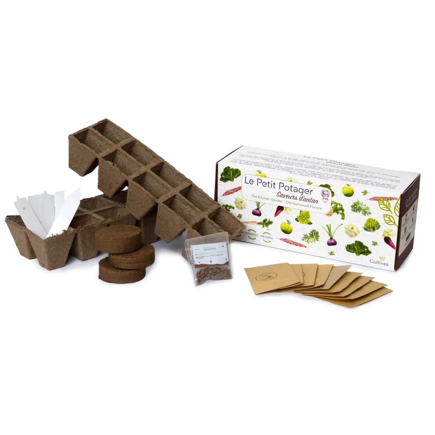 Set Di Coltivazione Verdure Bio - Sapori Antichi 1 Set Di Coltivazione Verdure Bio - Sapori Antichi