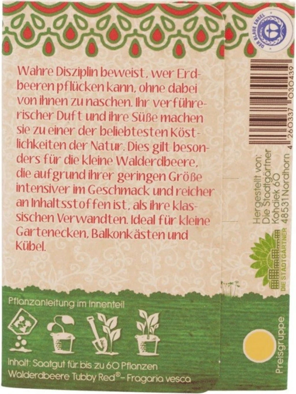 Fragola Di Bosco "Tubby Red" 2 Fragola Di Bosco "Tubby Red" - immagine 2