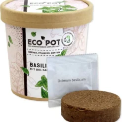 Ecopot - Basilico 9 Ecopot - Basilico -Offerta Economica Verdi Giard feel green ecopot basilico 1 st 1677191 it