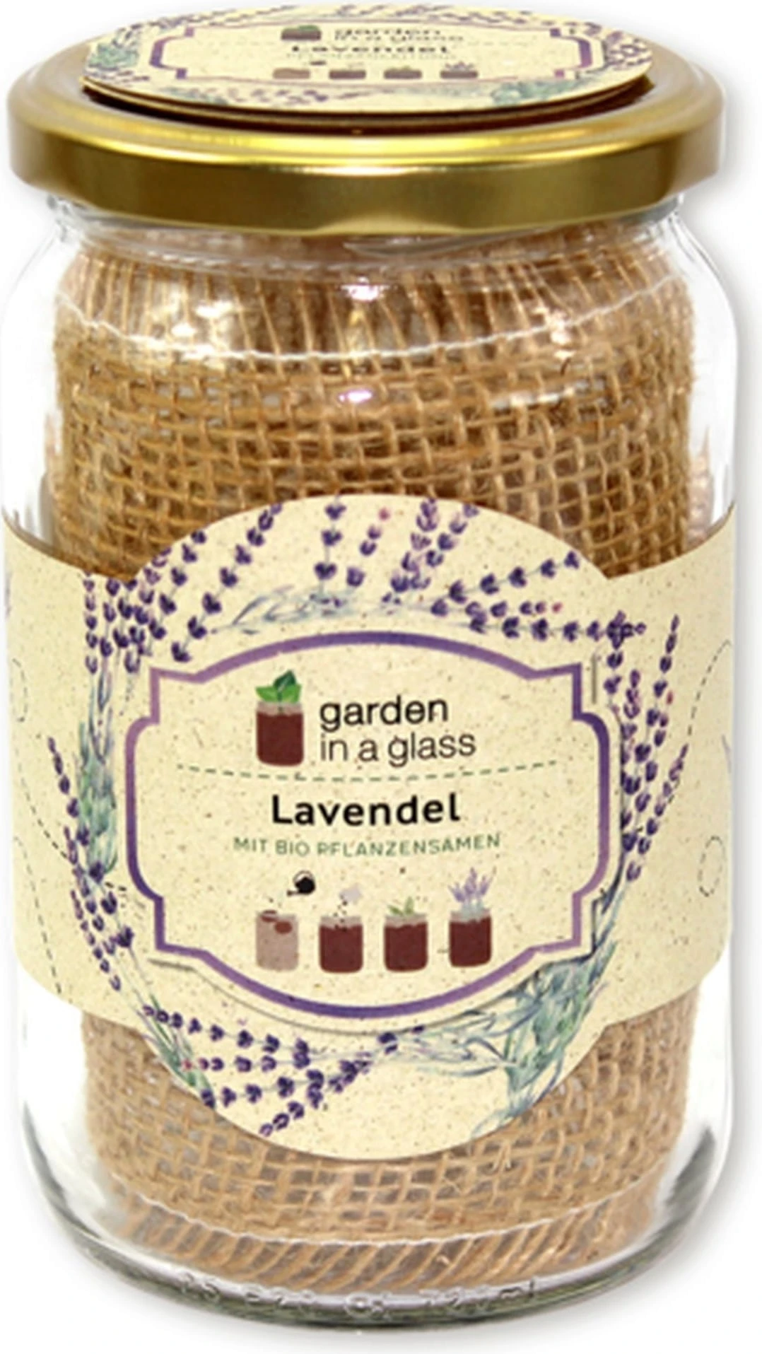 Garden In A Glass - Lavanda 1 Garden In A Glass - Lavanda