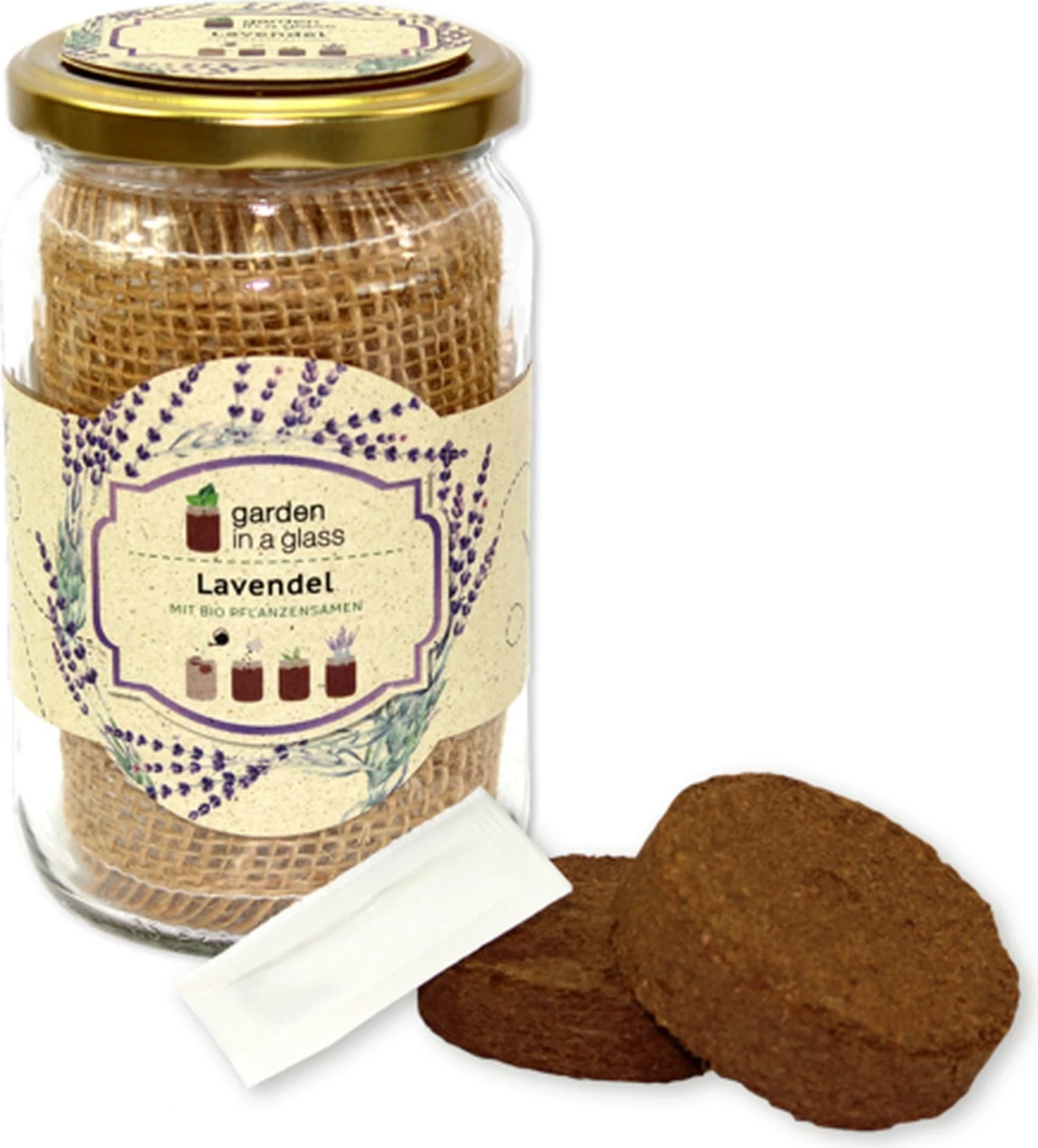 Garden In A Glass - Lavanda 3 Garden In A Glass - Lavanda - immagine 3