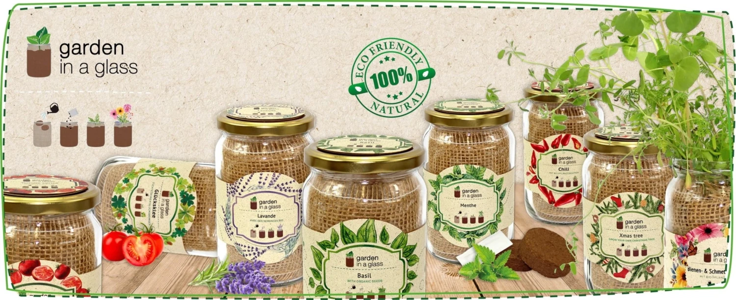 Garden In A Glass - Lavanda 2 Garden In A Glass - Lavanda - immagine 2