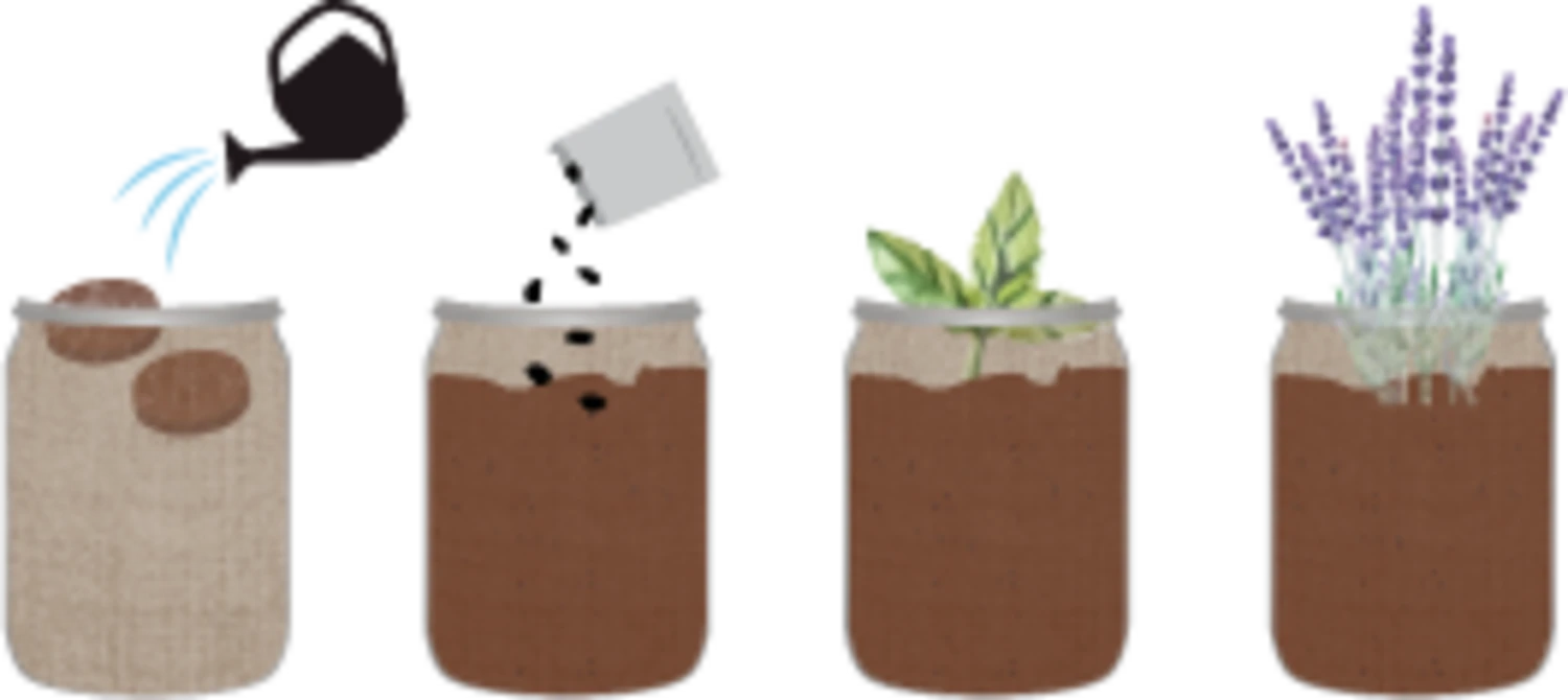 Garden In A Glass - Lavanda 4 Garden In A Glass - Lavanda - immagine 4