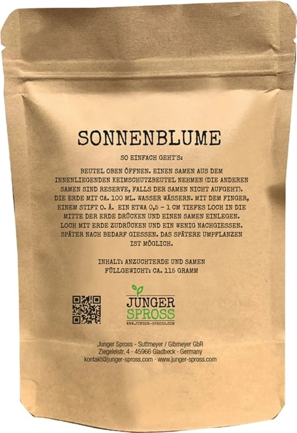 Set Di Coltivazione "Eine Tüte Sonnenschein" 3 Set Di Coltivazione "Eine Tüte Sonnenschein" - immagine 3