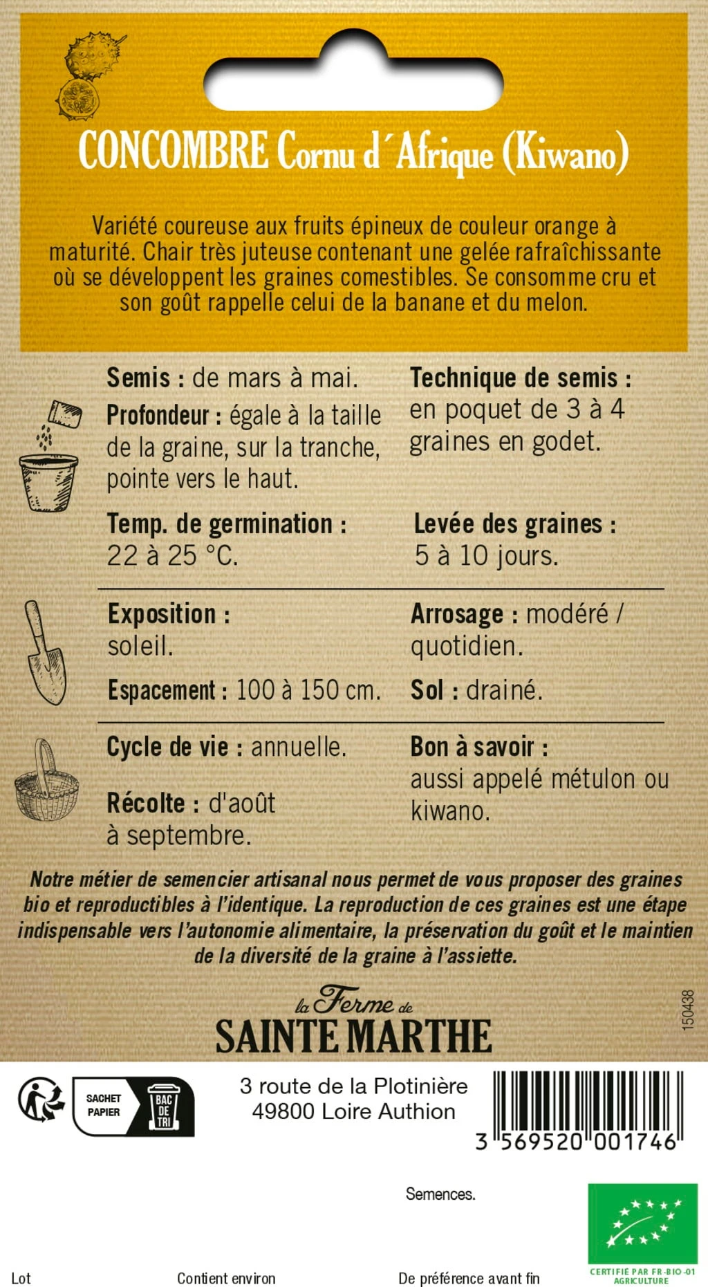 Kiwano "Cornu D´Afrique" 2 Kiwano "Cornu D´Afrique" - immagine 2