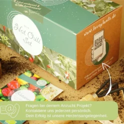 Set Bio Per Coltivazione - Peperoncini