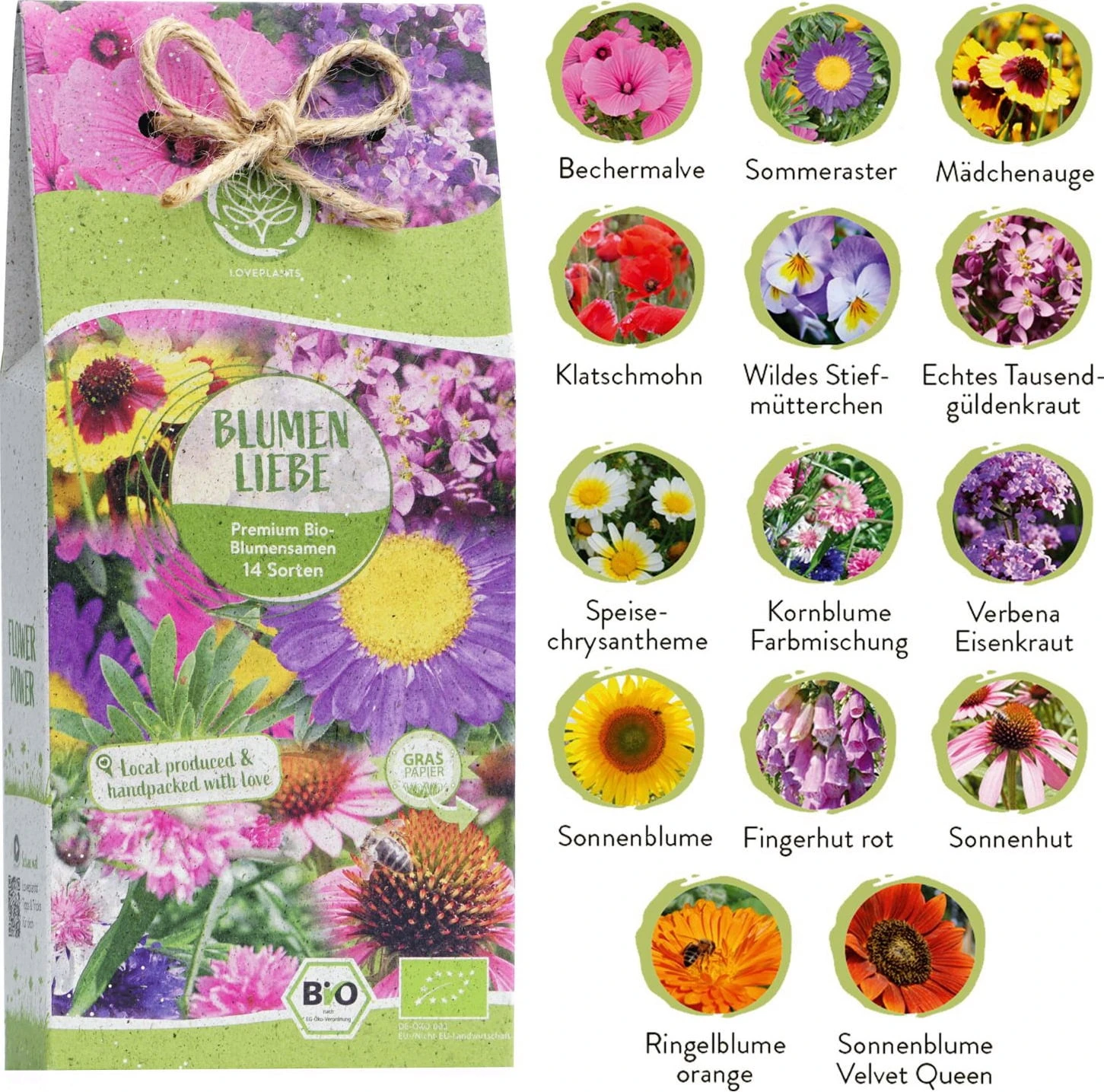 Set Di Semi Bio - Fiori 6 Set Di Semi Bio - Fiori - immagine 6