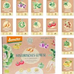 Set Di Semi Bio - Ortaggi Storici 8 Set Di Semi Bio - Ortaggi Storici -Offerta Economica Verdi Giard loveplants set di semi bio ortaggi storici 1684773 it