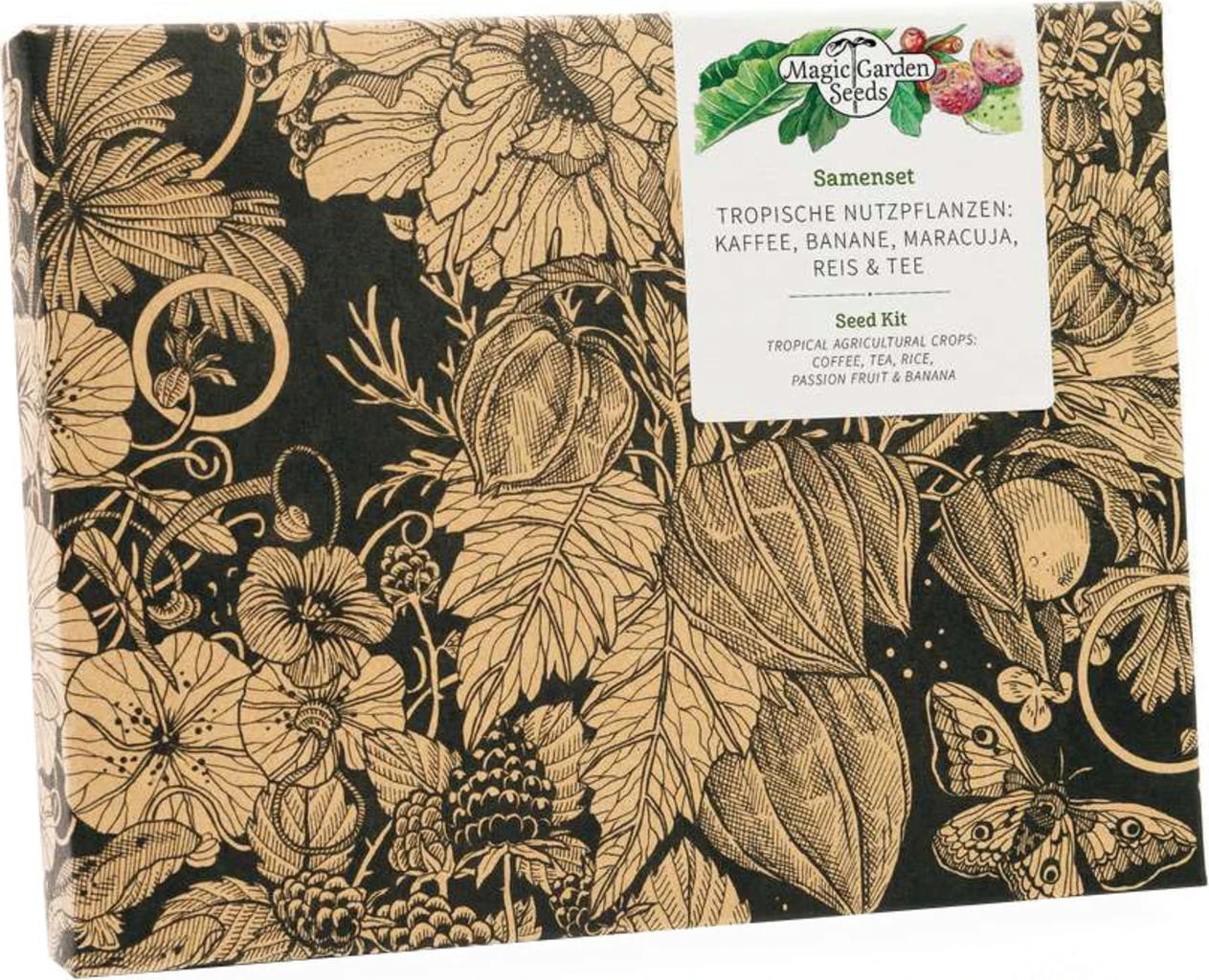 Colture Tropicali: Caffè, Banana, Frutto Della Passione, Riso E Tè - Set Di Semi 5 Colture Tropicali: Caffè, Banana, Frutto Della Passione, Riso E Tè - Set Di Semi - immagine 5