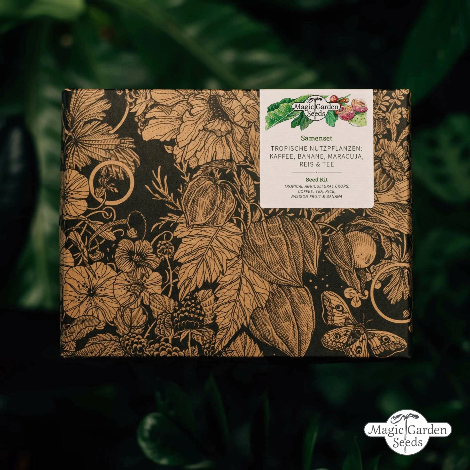 Colture Tropicali: Caffè, Banana, Frutto Della Passione, Riso E Tè - Set Di Semi 4 Colture Tropicali: Caffè, Banana, Frutto Della Passione, Riso E Tè - Set Di Semi - immagine 4