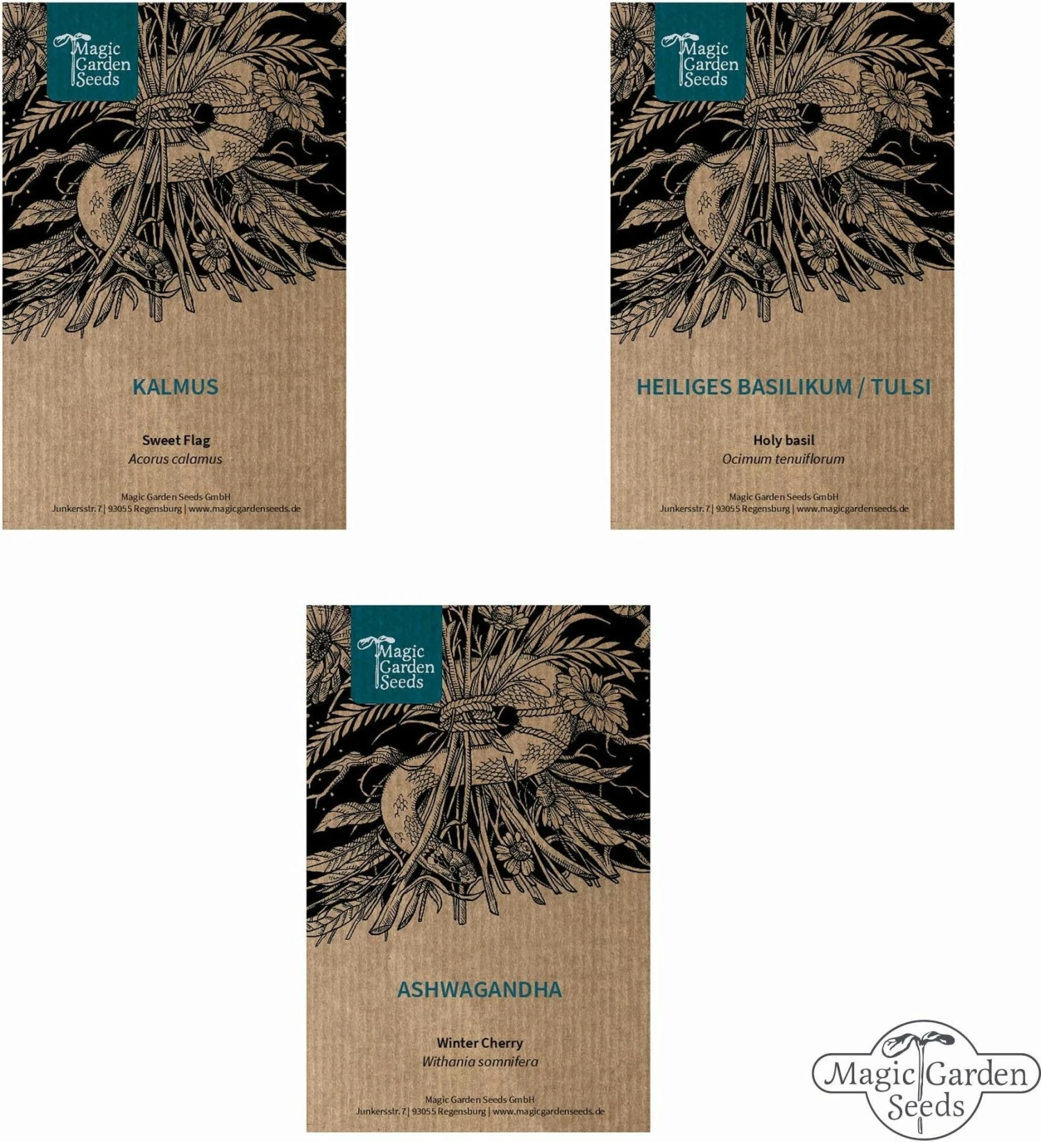 Erbe Medicinali Ayurvediche - Set Di Semi 8 Erbe Medicinali Ayurvediche - Set Di Semi - immagine 8