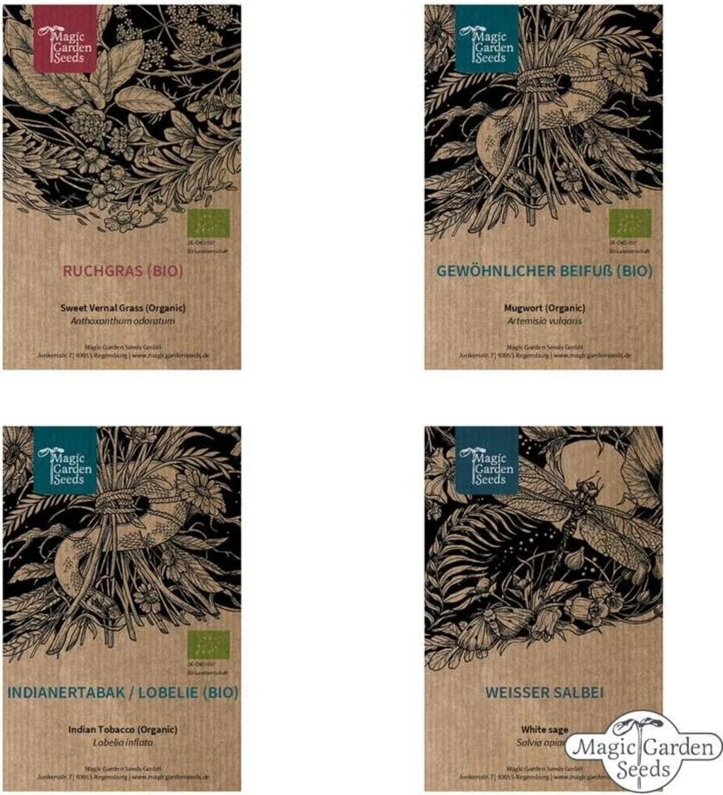 Erbe Per Incenso Sciamanico - Set Di Semi 2 Erbe Per Incenso Sciamanico - Set Di Semi - immagine 2