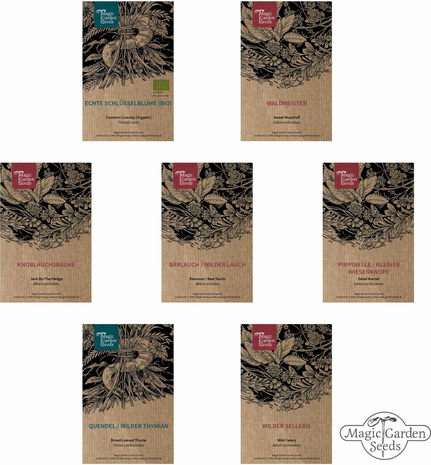 Erbe Selvatiche - Set Di Semi 4 Erbe Selvatiche - Set Di Semi - immagine 4