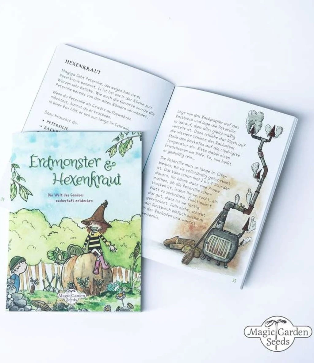 Mostri Di Fango Ed Erbe Delle Streghe - Set Di Semi Per Bambini 7 Mostri Di Fango Ed Erbe Delle Streghe - Set Di Semi Per Bambini - immagine 7