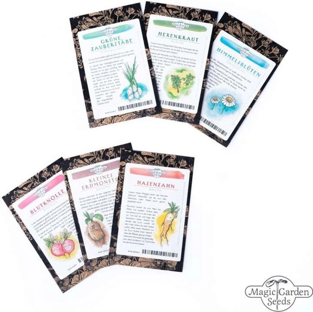 Mostri Di Fango Ed Erbe Delle Streghe - Set Di Semi Per Bambini 5 Mostri Di Fango Ed Erbe Delle Streghe - Set Di Semi Per Bambini - immagine 5