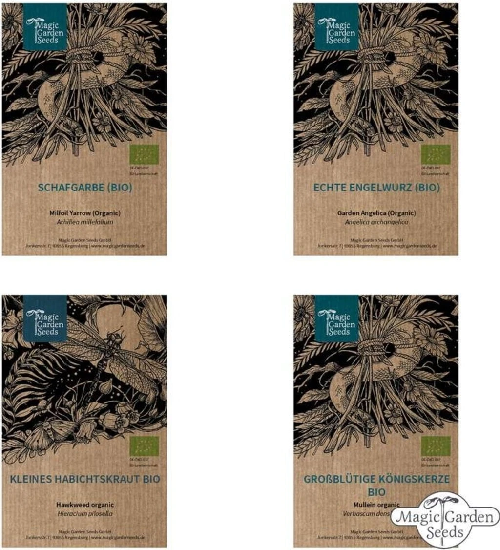 Piante Bio Tradizionali Energetiche E Protettive - Set Di Semi 4 Piante Bio Tradizionali Energetiche E Protettive - Set Di Semi - immagine 4