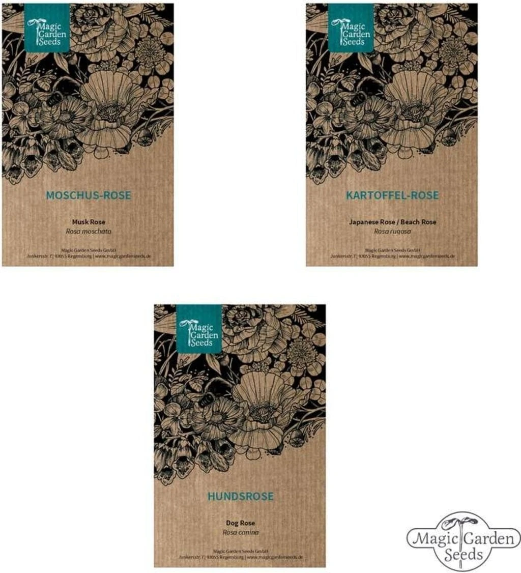 Rose Selvatiche Profumate - Set Di Semi 5 Rose Selvatiche Profumate - Set Di Semi - immagine 5