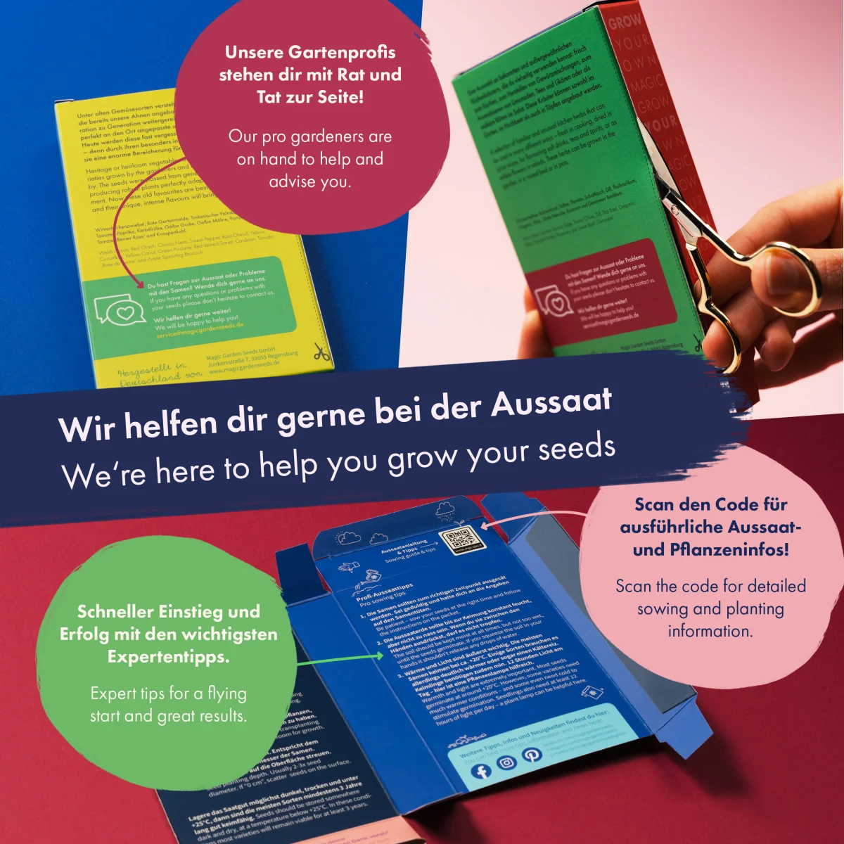 Semi Di Ortaggi - Varietà Colorate 1 Semi Di Ortaggi - Varietà Colorate