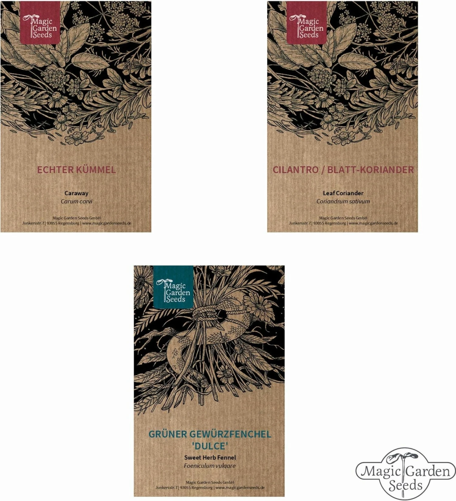 Spezie Classiche Per Pane - Set Di Semi 3 Spezie Classiche Per Pane - Set Di Semi - immagine 3