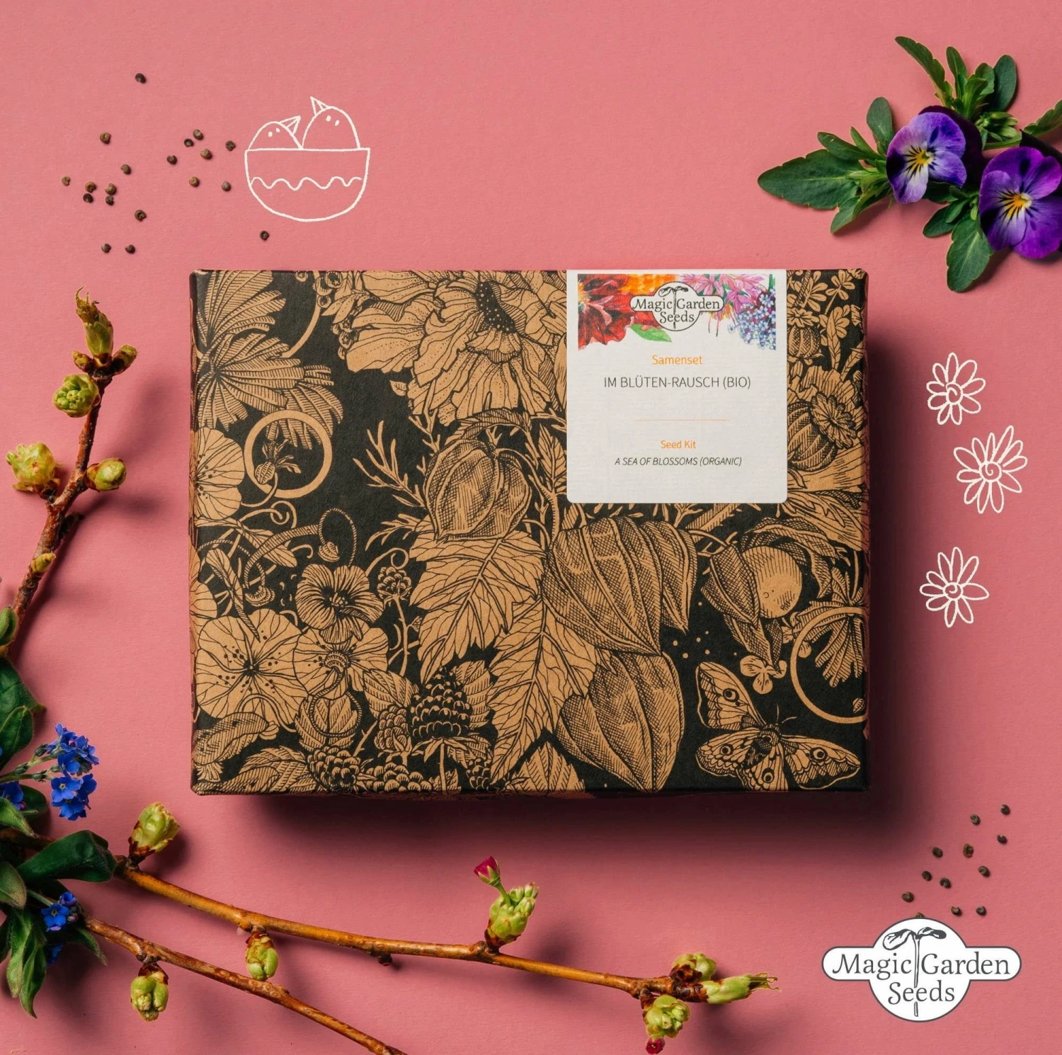 Trionfo Di Fiori Bio - Set Di Semi 3 Trionfo Di Fiori Bio - Set Di Semi - immagine 3