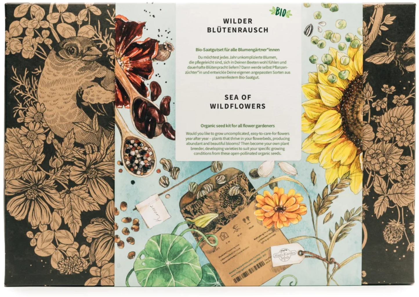 Tripudio Di Fiori Selvatici - Set Bio Per Moltiplicazione Semi 8 Tripudio Di Fiori Selvatici - Set Bio Per Moltiplicazione Semi - immagine 8