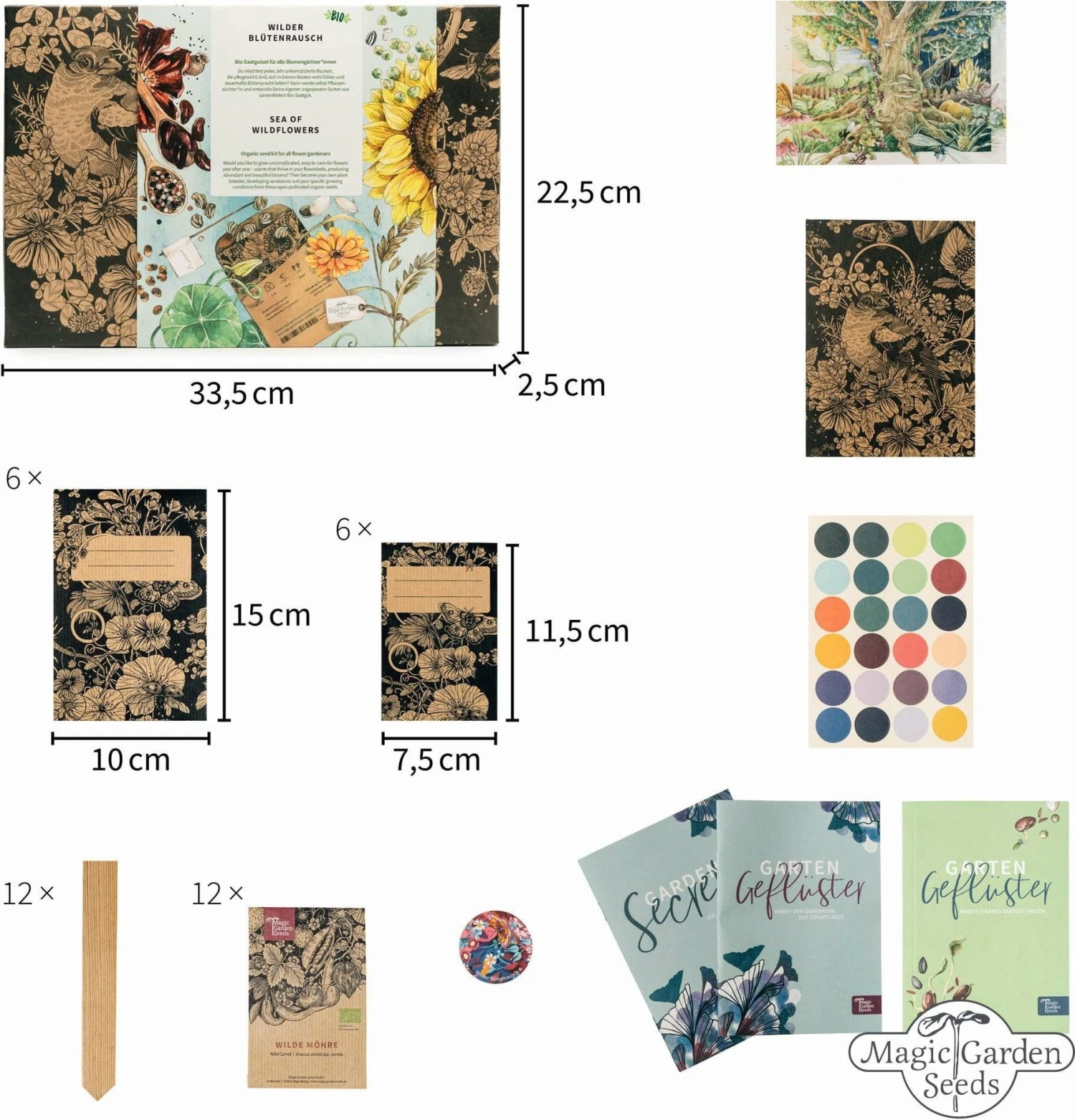 Tripudio Di Fiori Selvatici - Set Bio Per Moltiplicazione Semi 3 Tripudio Di Fiori Selvatici - Set Bio Per Moltiplicazione Semi - immagine 3