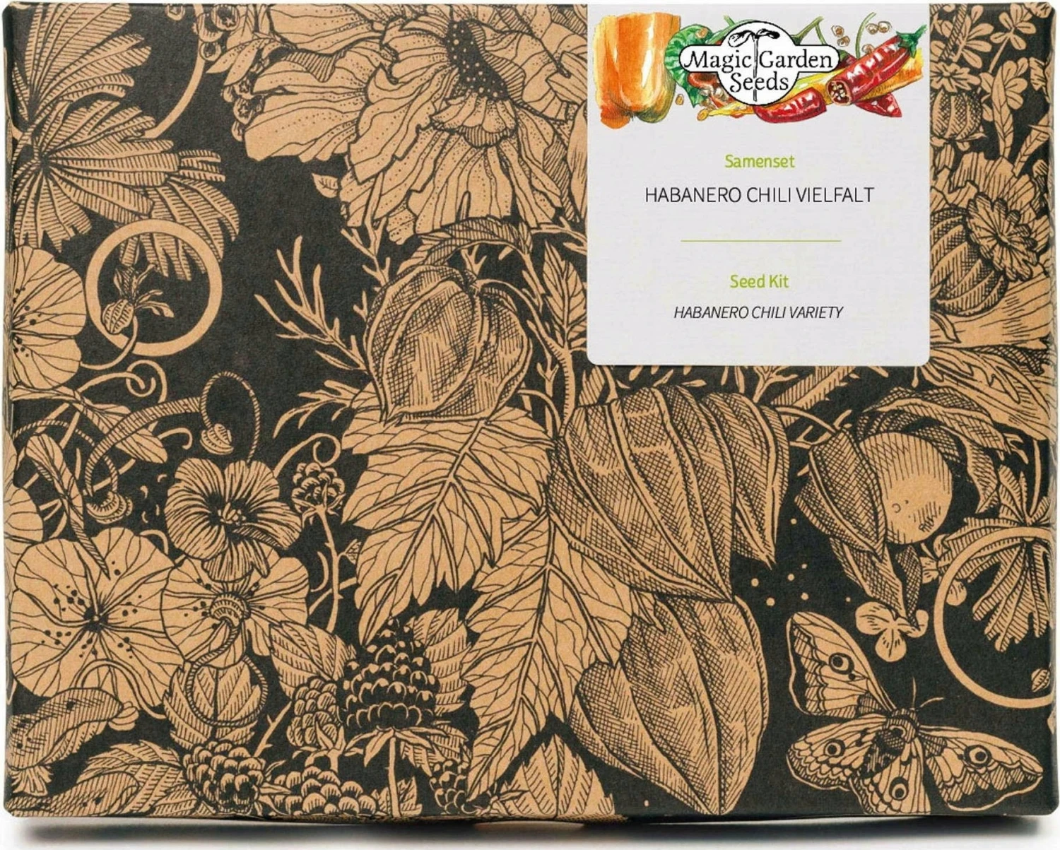 Varietà Di Peperoncini Habanero - Set Di Semi 4 Varietà Di Peperoncini Habanero - Set Di Semi - immagine 4