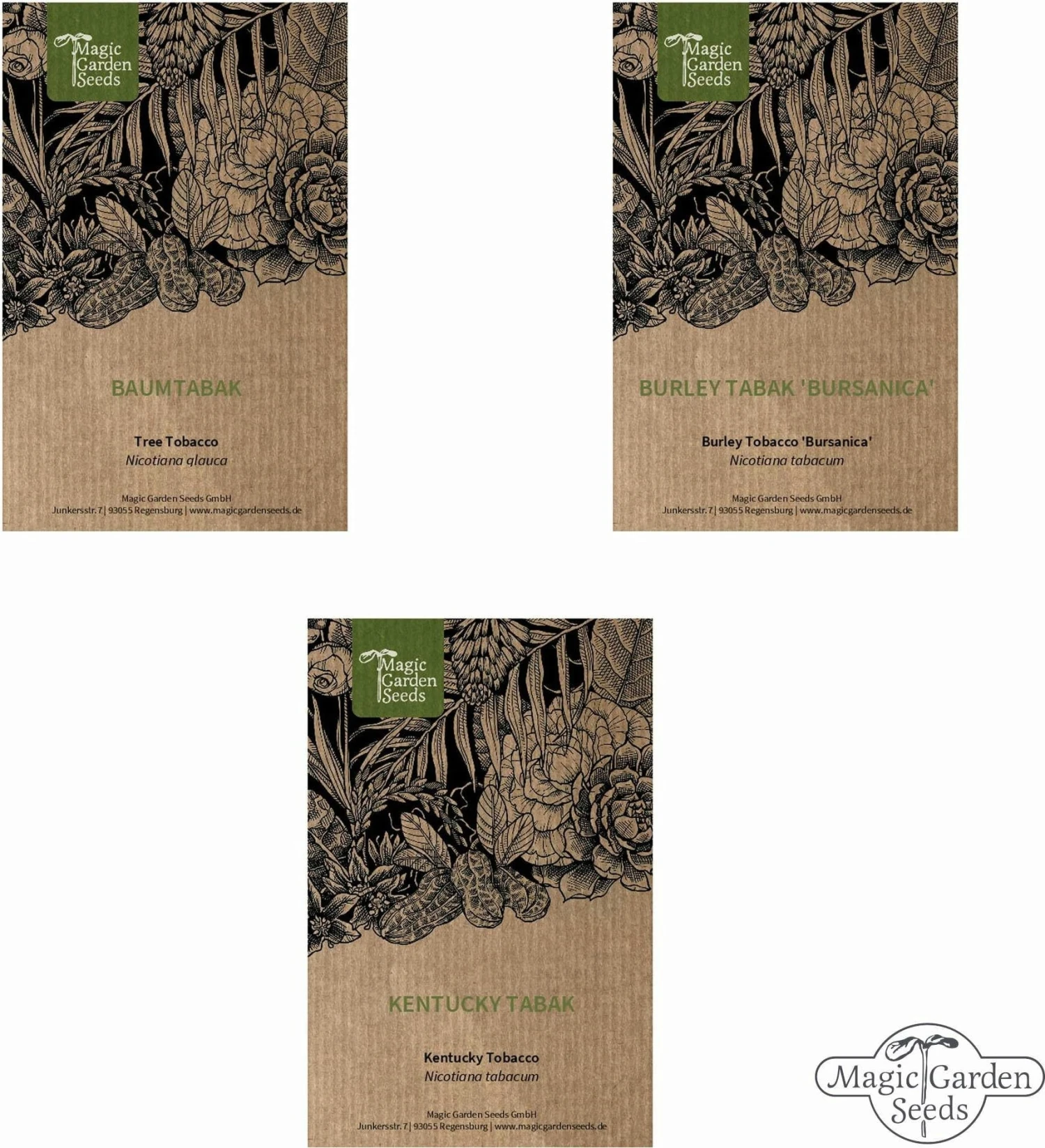 Varietà Di Tabacco - Set Di Semi 1 Varietà Di Tabacco - Set Di Semi