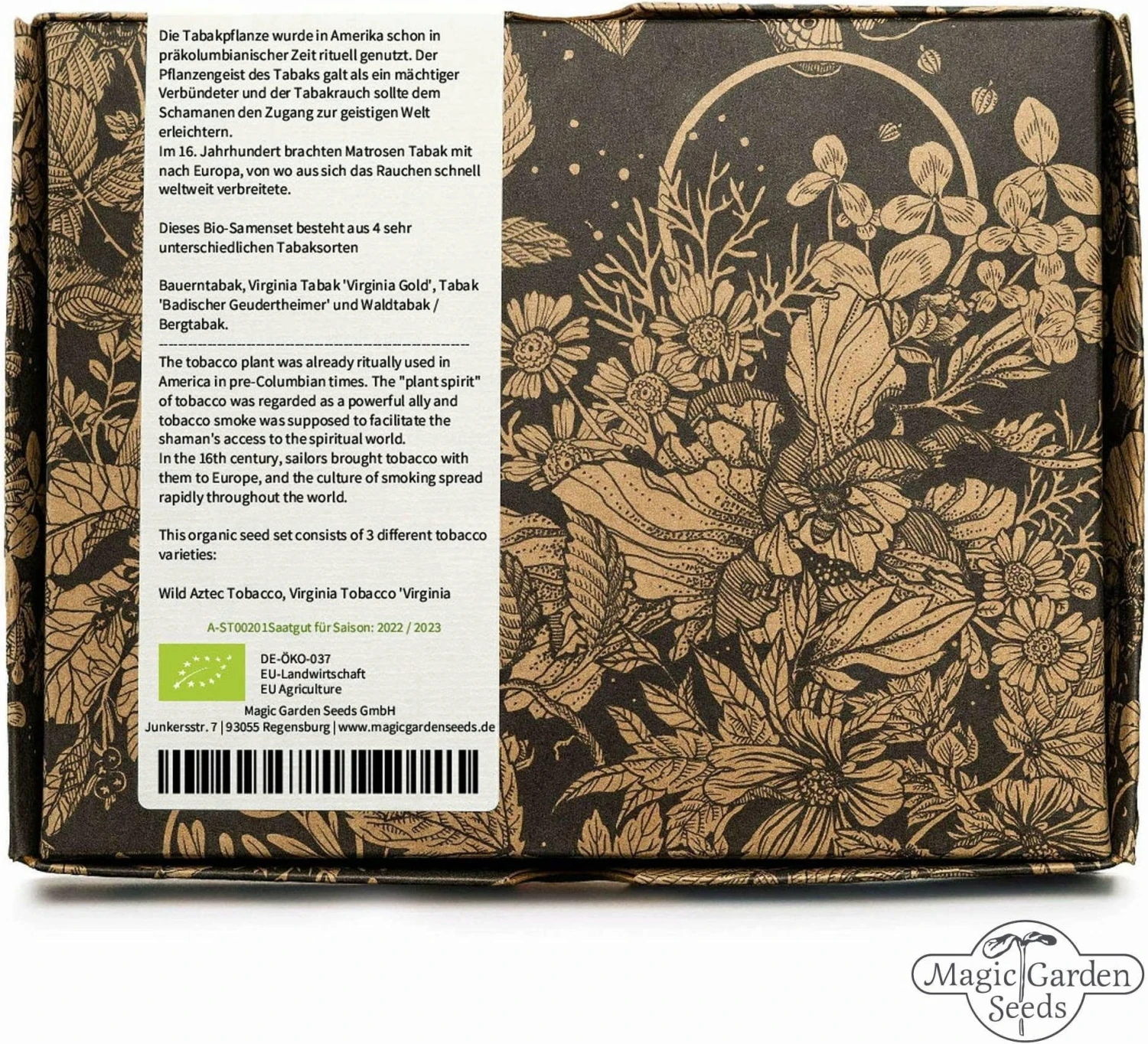 Varietà Rare Di Tabacco Bio - Set Di Semi 4 Varietà Rare Di Tabacco Bio - Set Di Semi - immagine 4