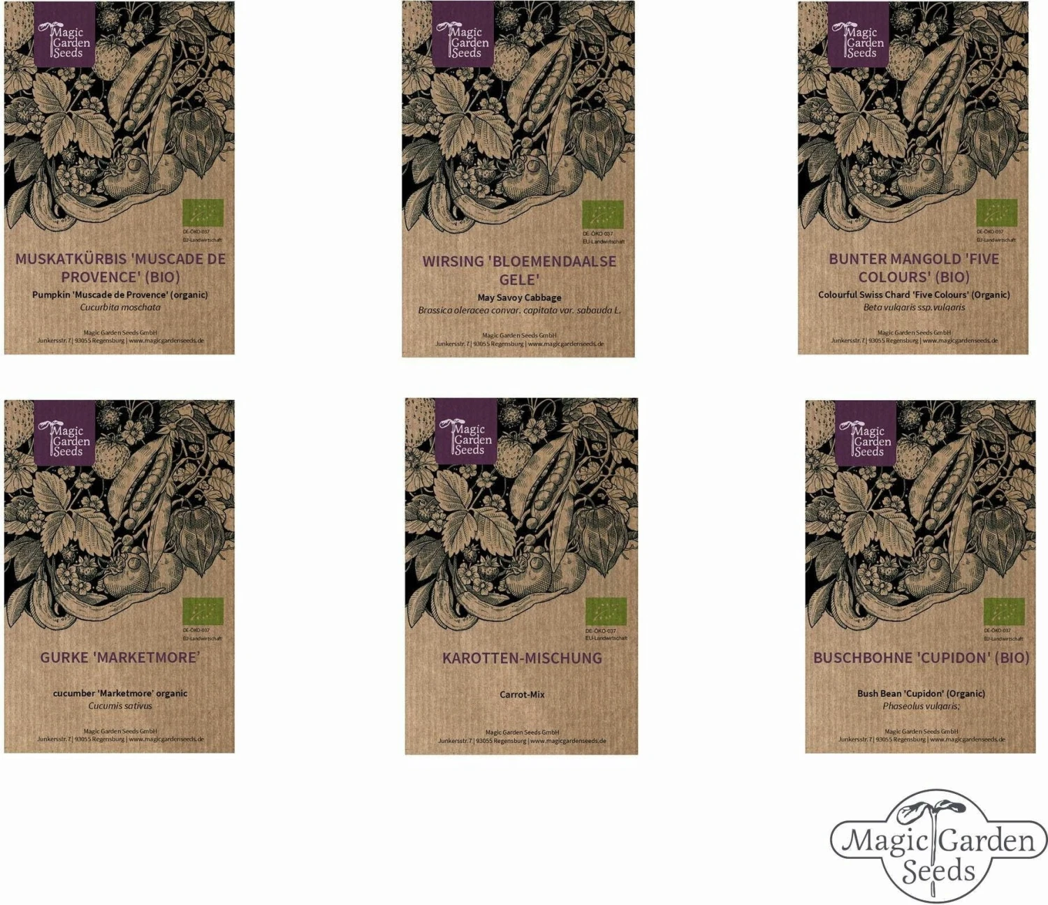 Verdure Bio Per Autosufficienza - Set Di Semi 4 Verdure Bio Per Autosufficienza - Set Di Semi - immagine 4