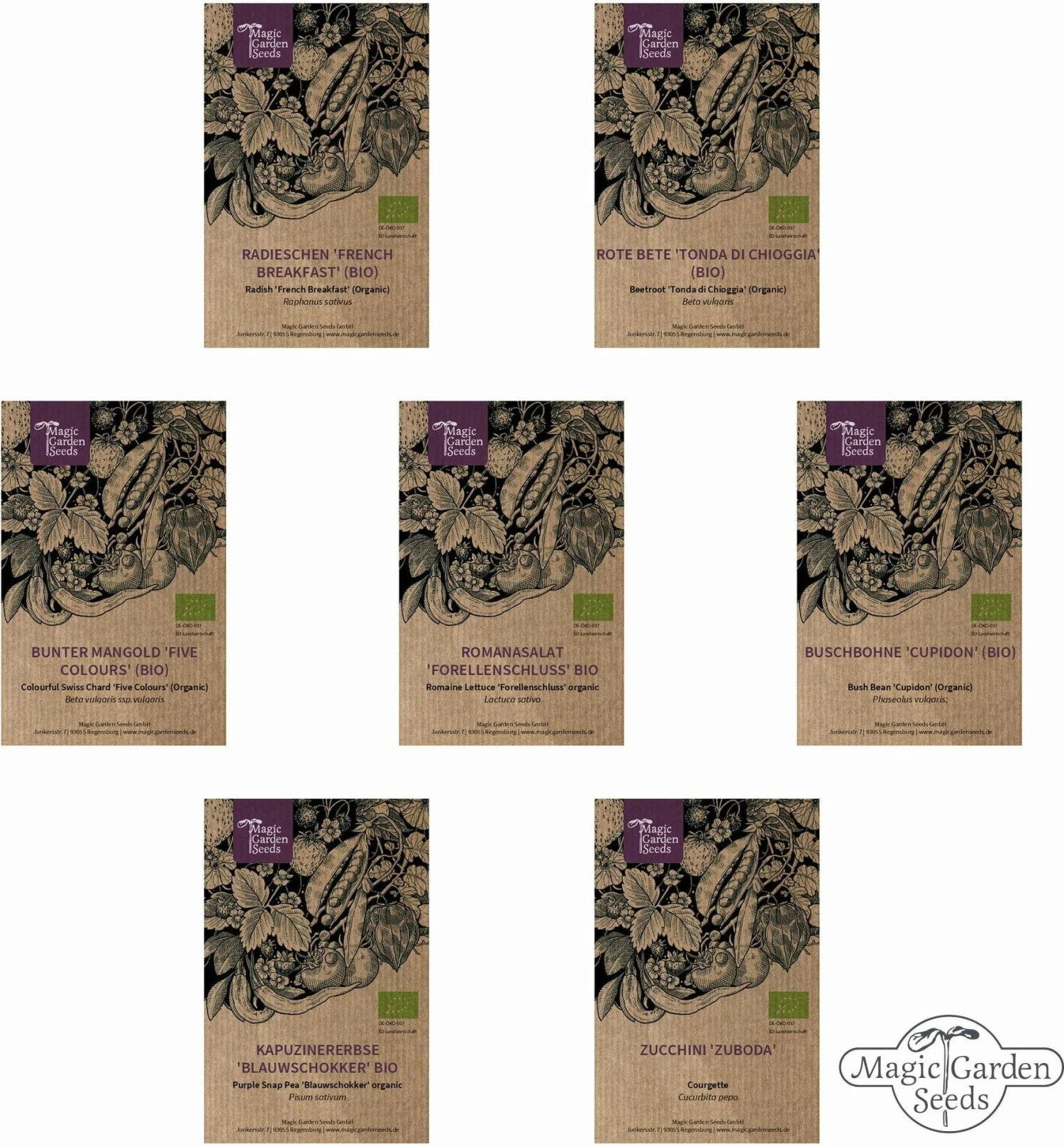 Verdure Bio Per Principianti - Set Di Semi Per Balcone E Giardino 2 Verdure Bio Per Principianti - Set Di Semi Per Balcone E Giardino - immagine 2