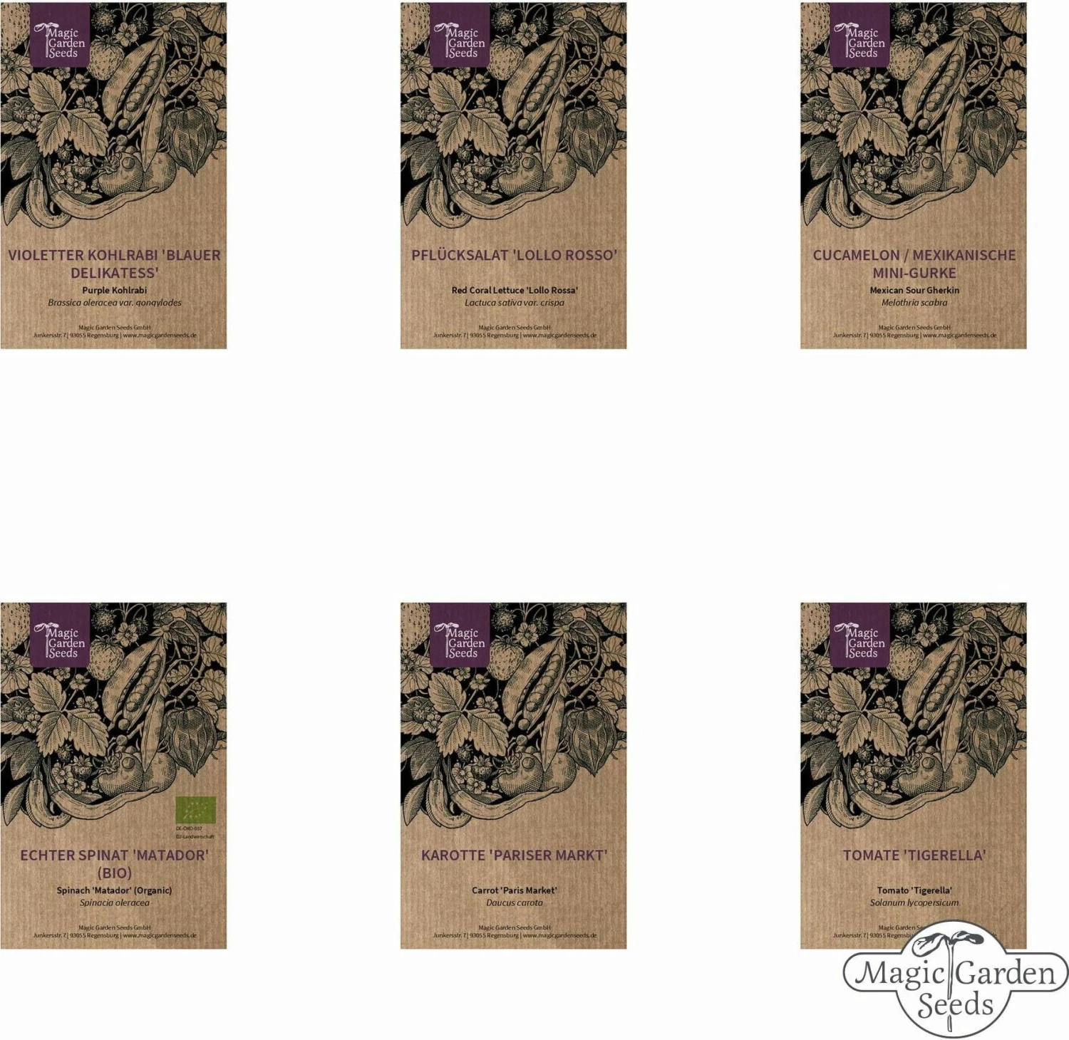 Verdure Per Balcone - Set Di Semi 7 Verdure Per Balcone - Set Di Semi - immagine 7