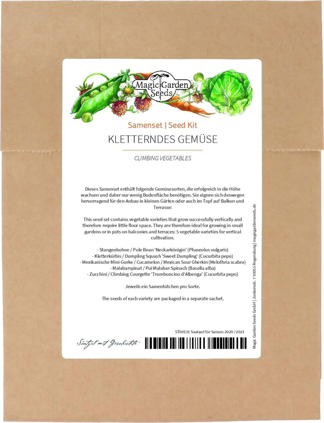 Verdure Rampicanti, Set Di Semi 2 Verdure Rampicanti, Set Di Semi - immagine 2