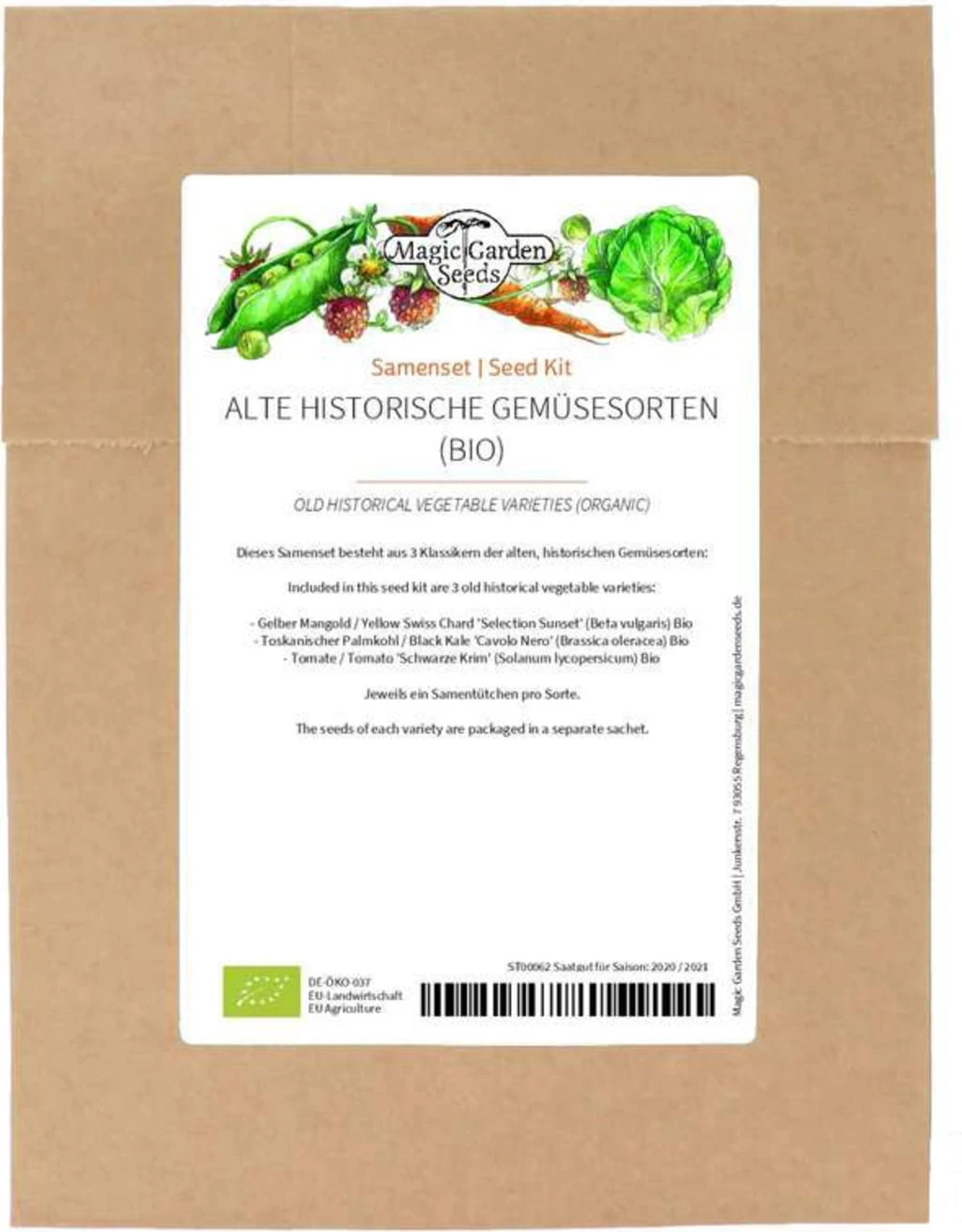 Verdure Storiche Bio - Set Di Semi, Set Di Semi 2 Verdure Storiche Bio - Set Di Semi, Set Di Semi - immagine 2
