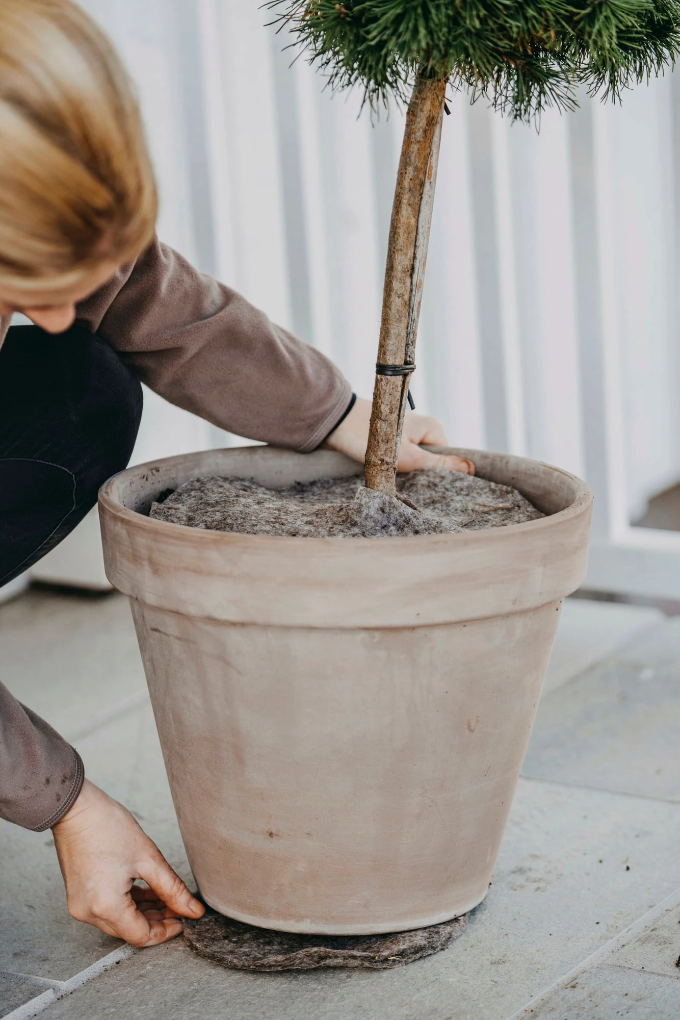 Tappetino Protettivo In Lana, Ø 21 Cm (2 Pz.) 4 Tappetino Protettivo In Lana, Ø 21 Cm (2 Pz.) - immagine 4