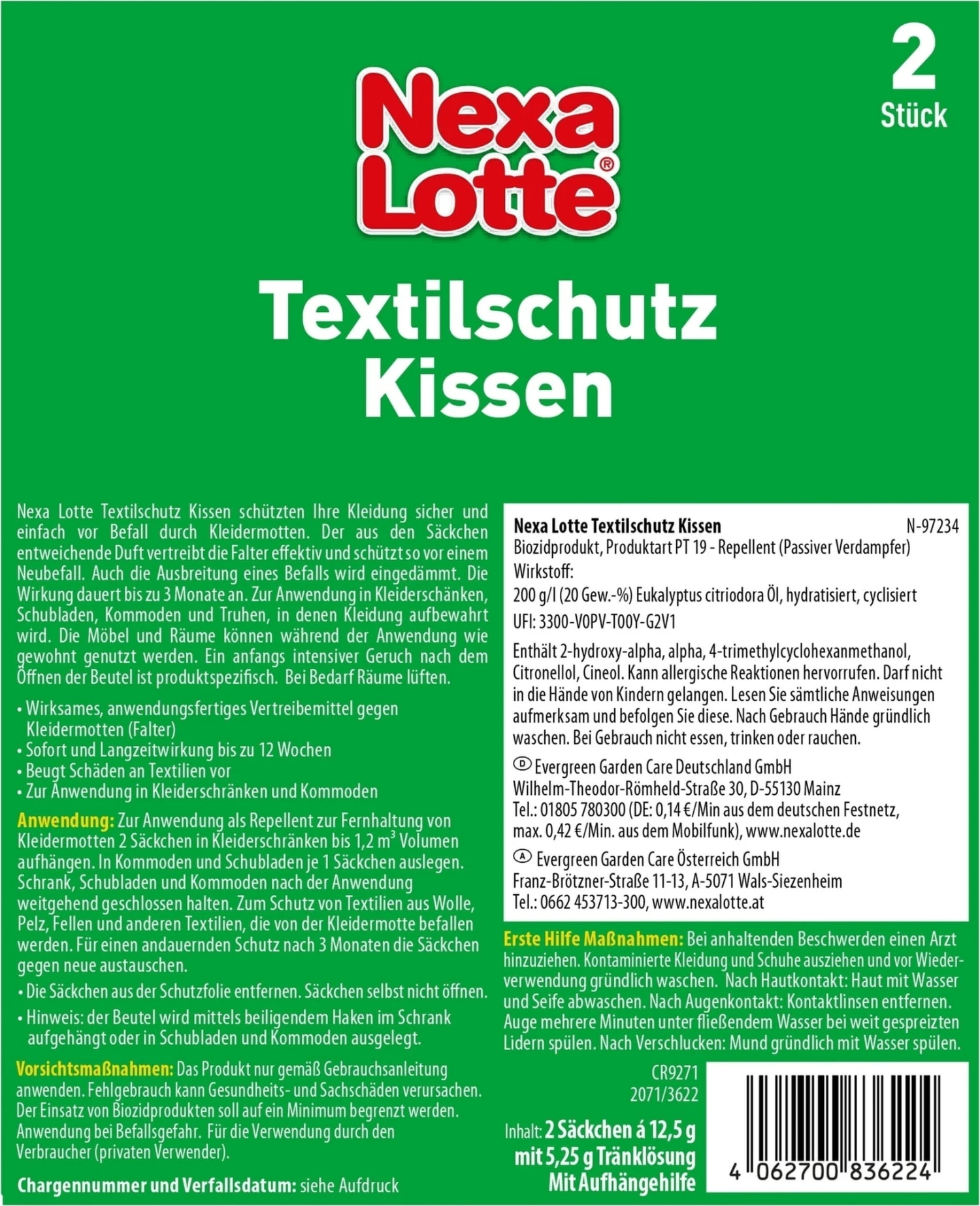 Bustine Profumate Antitarme 2 Bustine Profumate Antitarme - immagine 2