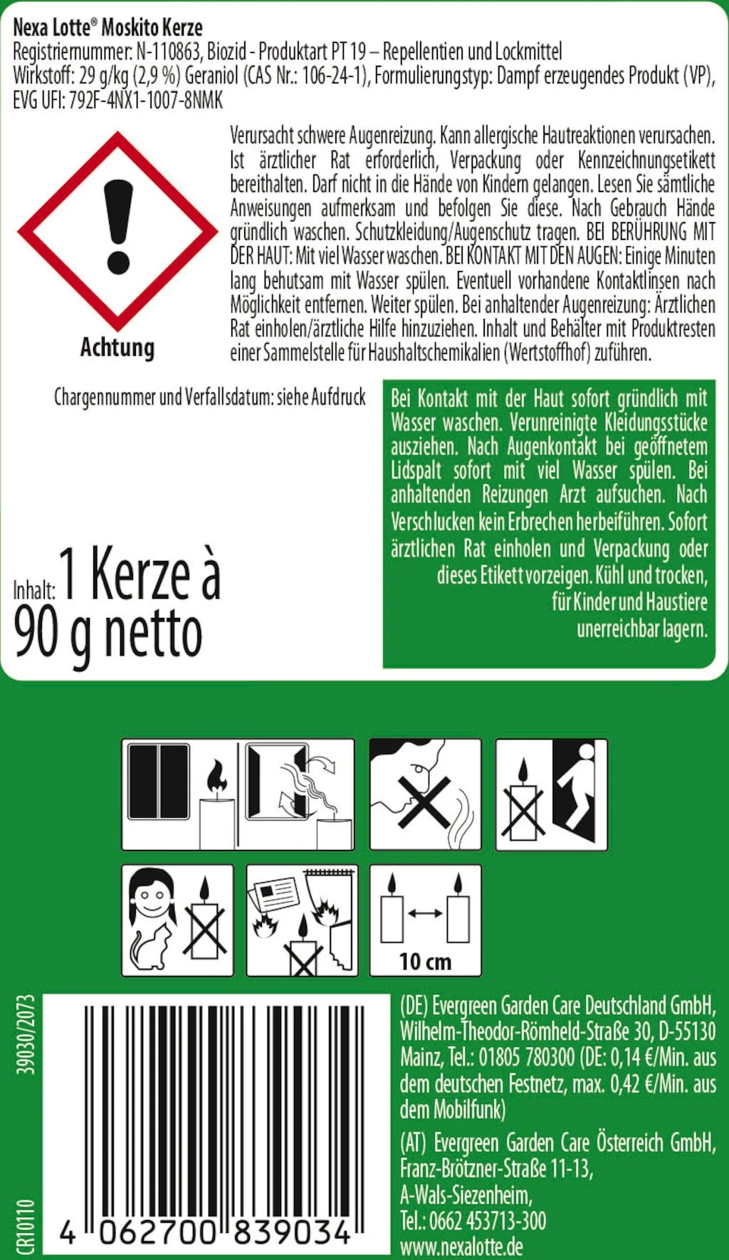 Candela Antizanzare 2 Candela Antizanzare - immagine 2