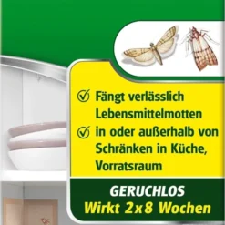 Trappola Da Mobiletto Per Tarme Del Cibo, 2 Pezzi (2 Pz.)