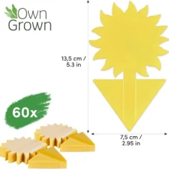 Adesivi Gialli Anti-Sciaridi, 60 Pz. 11 Adesivi Gialli Anti-Sciaridi, 60 Pz. -Offerta Economica Verdi Giard own grown adesivi gialli anti sciaridi 60 st 1679335 it