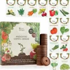 Set Di Coltivazione - 12 Verdure Del Giardino -Offerta Economica Verdi Giard own grown set di coltivazione 12 verdure del giardino 1682763 it