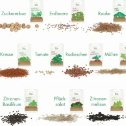 Set Di Semi - 10 Eroi Del Giardino