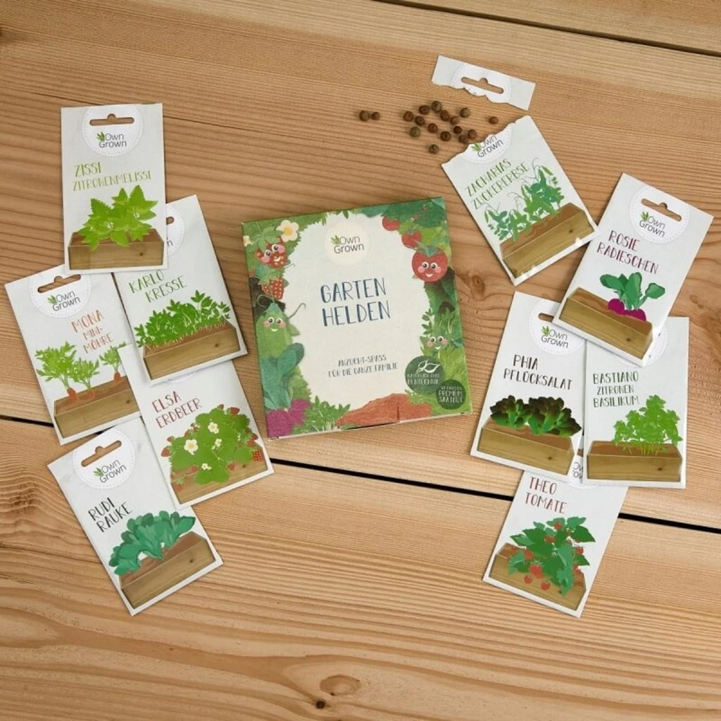 Set Di Semi - 10 Eroi Del Giardino 5 Set Di Semi - 10 Eroi Del Giardino - immagine 5