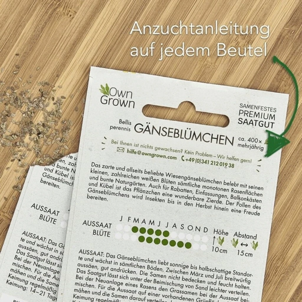 Set Di Semi - 10 Fiori Per Aiuola 8 Set Di Semi - 10 Fiori Per Aiuola - immagine 8