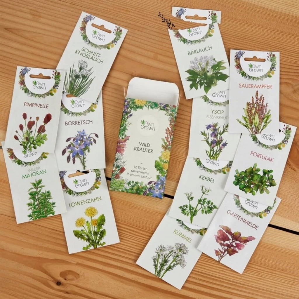 Set Di Semi - 12 Erbe Selvatiche 2 Set Di Semi - 12 Erbe Selvatiche - immagine 2