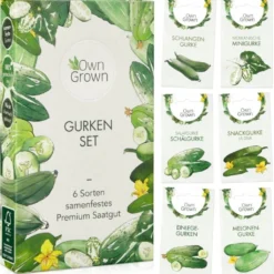 Set Di Semi - 6 Cetrioli 11 Set Di Semi - 6 Cetrioli -Offerta Economica Verdi Giard own grown set di semi 6 cetrioli 1 set 1679568 it