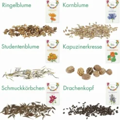 Set Di Semi - 6 Fiori Commestibili -Offerta Economica Verdi Giard own grown set di semi 6 fiori commestibili 1 set 1679255 it