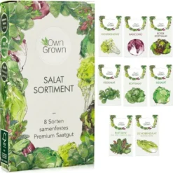 Set Di Semi - Insalata 10 Set Di Semi - Insalata -Offerta Economica Verdi Giard own grown set di semi insalata 1682448 it