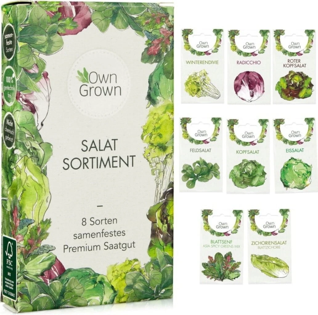 Set Di Semi - Insalata 4 Set Di Semi - Insalata - immagine 4