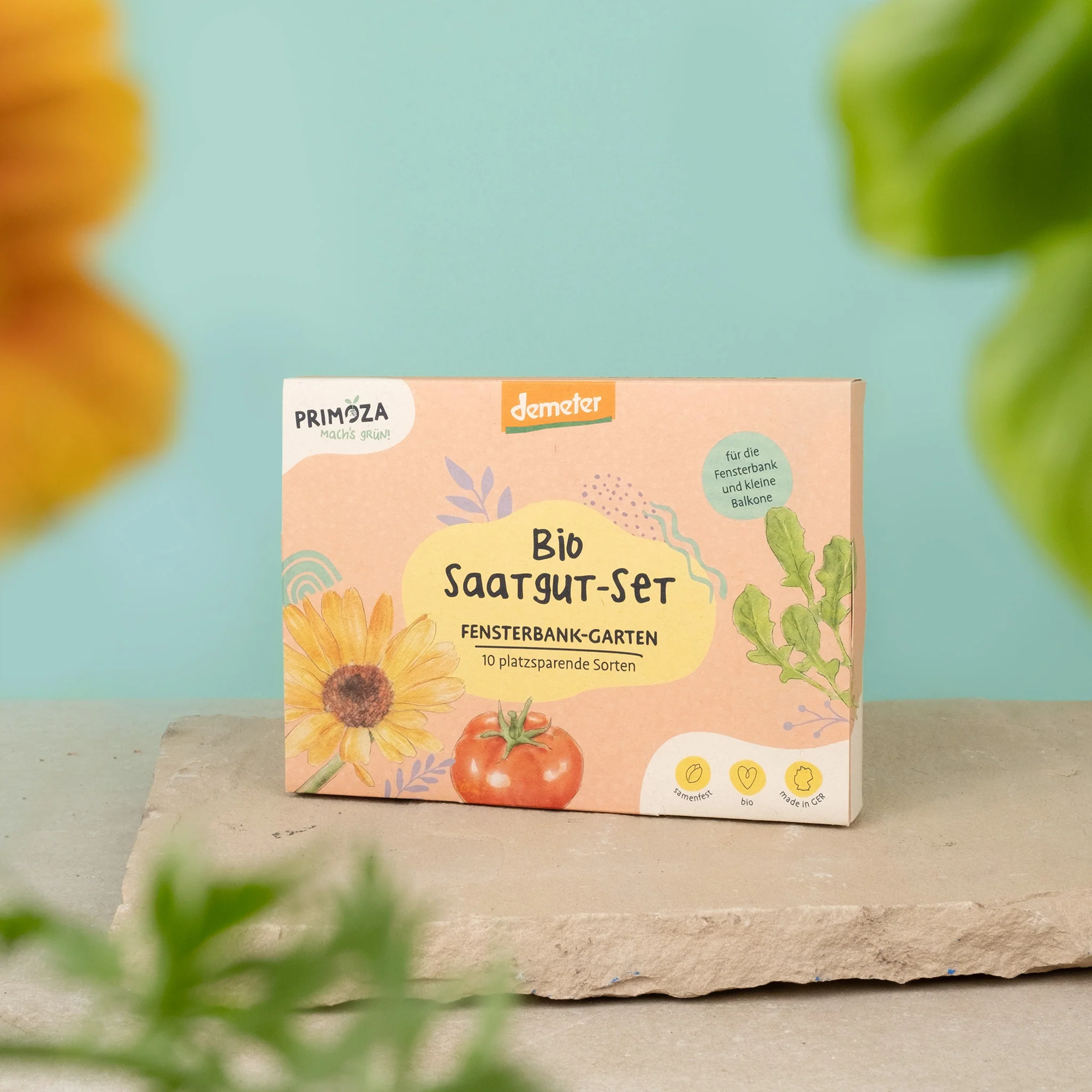 Set Di Semi Bio - Giardino Sul Davanzale 2 Set Di Semi Bio - Giardino Sul Davanzale - immagine 2